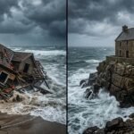 A PARÁBOLA DA CASA NA ROCHA E NA AREIA