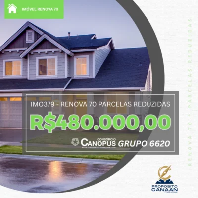 IM0379 – IMÓVEL – Renova 70 – R$ 480.000