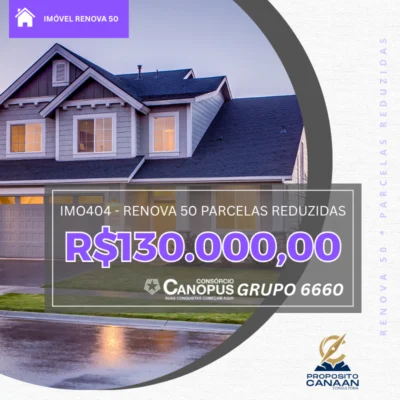 IM0404 – IMÓVEL – Renova 50 – R$ 130.000